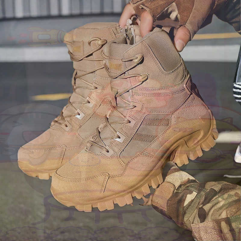 Streetwear Brand Design Ideas - Tan Long Barrel Deadlift Casual Sneakers