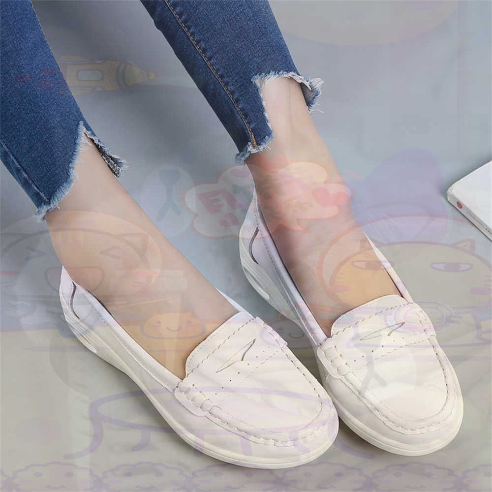 Streetwear Brand Design Ideas - Soft Slip-on Womens Large Size Shoes