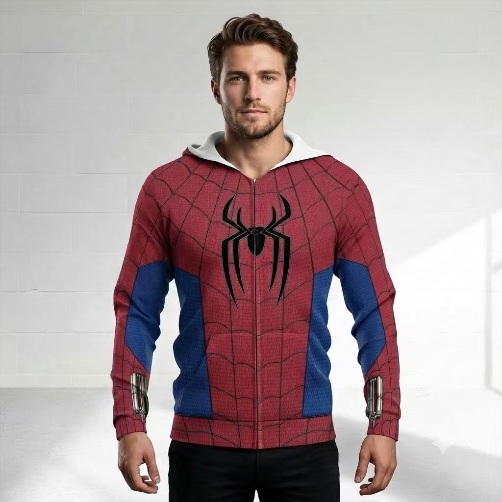 Unisex Fashion Spider Pattern  - Streetwear Brand Y2K 评论和价格