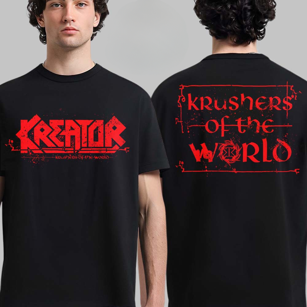Y2k Kreator Cotton Band Shirt  - Streetwear Brand Y2K 评论和价格