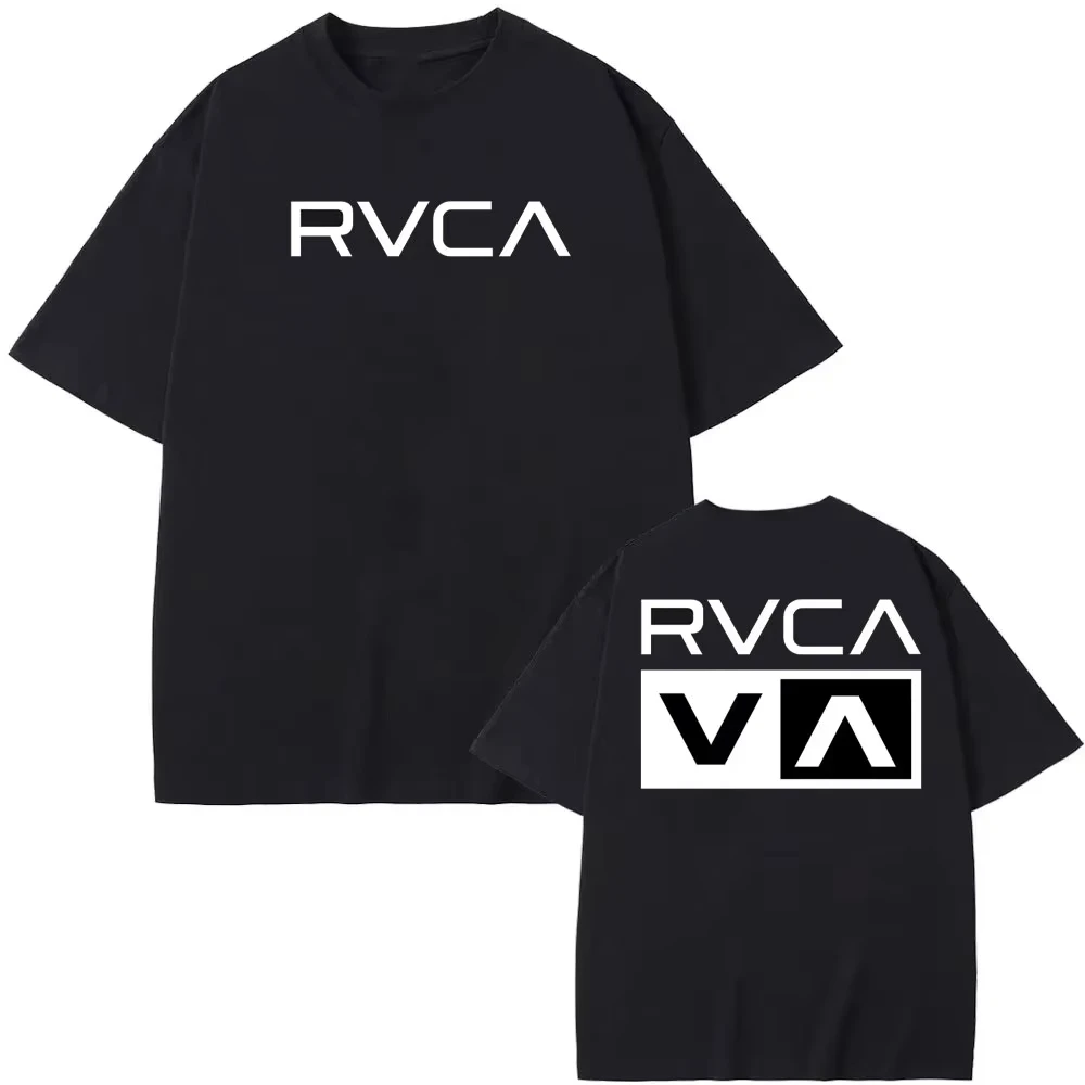 RVCA T Shirt Black Tee Summer  - Streetwear Brand Designs 评论和价格